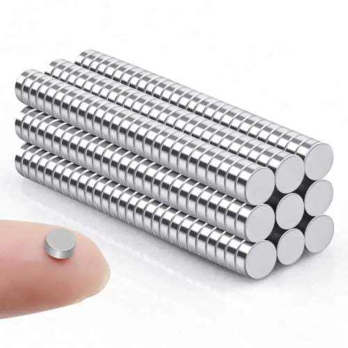 Magneti a disco forti (50/100/200 pz) – Super potenti per frigorifero, fai-da-te, hobby e didattica