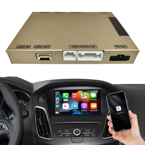 Autoabc SYNC 2 Wireless Android Auto & Apple CarPlay Video Interface Module – Retrofit kit for Ford Expedition