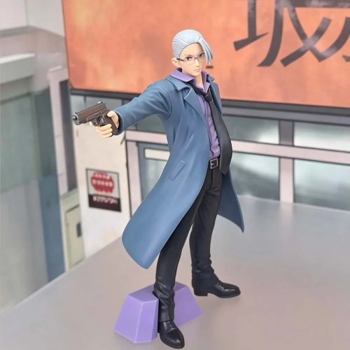 Figure PVC Sakamoto Days – Sakamoto Taro e Shin Asakura, statuina da collezione anime