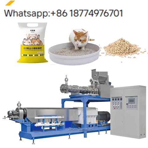 Ligne de production d'aliments pour animaux Sunward entièrement automatique — Machine de fabrication d'aliments pour chiens et chats