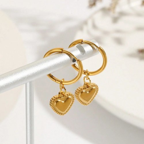 Hängende Herz-Ohrringe – Geschenk zum Valentinstag & Muttertag für Mama