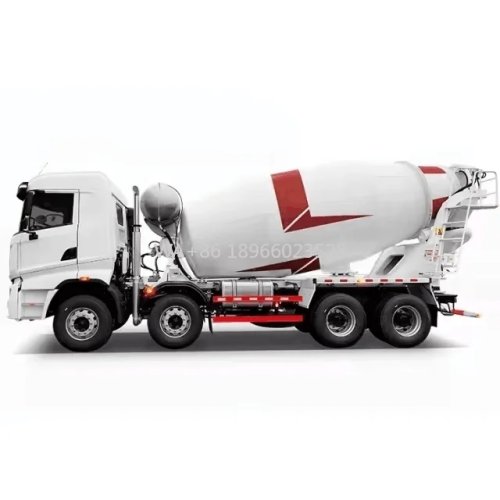 12 m³ Concrete Mixer Truck SY412C-6W 8x4 with 800L Water Tank — Export Model