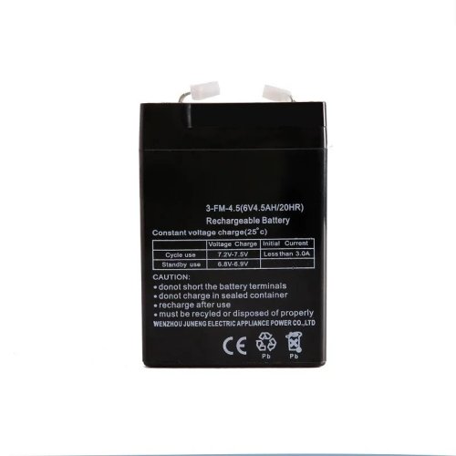 Batterie de remplacement 6V 4,5Ah (20HR) pour poussette électrique JENNE 3 FM