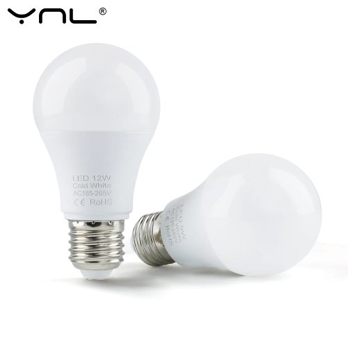 Ampoule LED E27 3/6/9/12/15/18W 220–240V, forte luminosité avec puce Smart IC