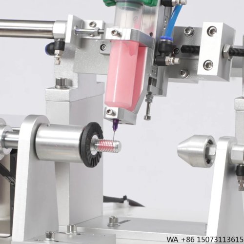 Máquina de recubrimiento de hilo - dispensador de pegamento industrial