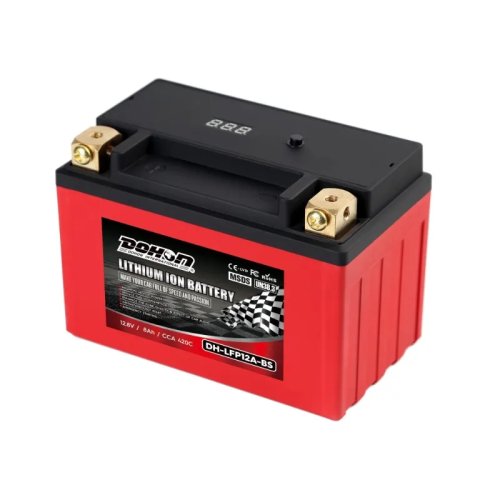 Hochleistungs-LiFePO4 Motorrad-Batterie 12,8V 12A-BS 8Ah/9Ah/13Ah für ATV, Roller und Enduro