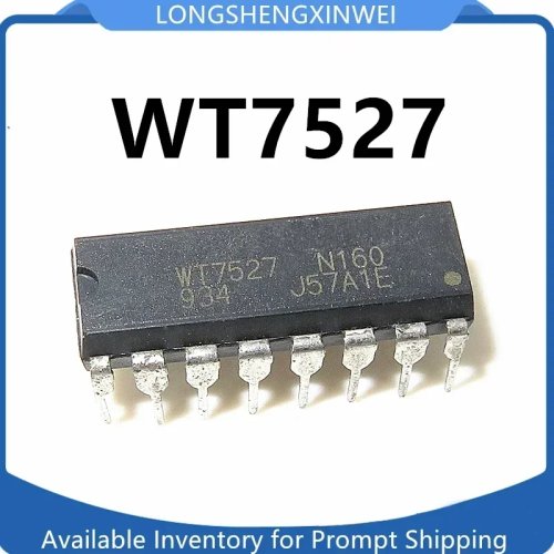 1 szt. układ scalony WT7527/WT7527S, obudowa DIP‑16, montaż przewlekany