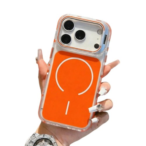 Чохол для iPhone з магнітним кріпленням для камери — сумісний з iPhone 17 Pro Max/16 Pro/15/14 Pro/13/12, нековзкі краї