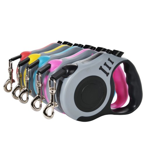 Retractable Dog Leash 3m/5m for Small Dogs & Cats – Durable Nylon Automatic Lead for Walking & Travel