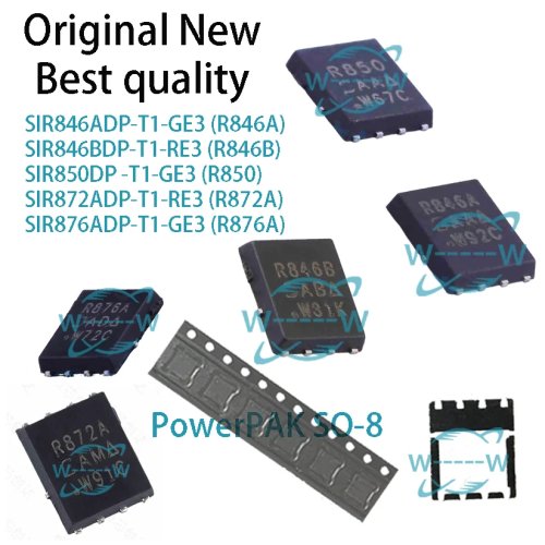 5-30 stuks N-kanaal MOSFET SIR846A/B, SIR850, SIR872A, SIR876A - vermogens-MOSFET