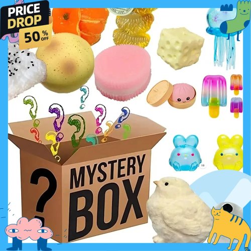 Сюрприз-бокс Squishy Лапка кошки — Mochi Kawaii, мягкая сенсорная антистресс‑игрушка
