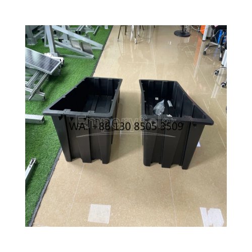 HDPE ballast-montagesysteem voor platte daken voor PV-modules (liggend)