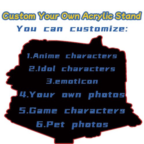 Llavero/stand acrílico anime 3–3.5 cm personalizable — Figura linda 'Grandmaster of Demonic'