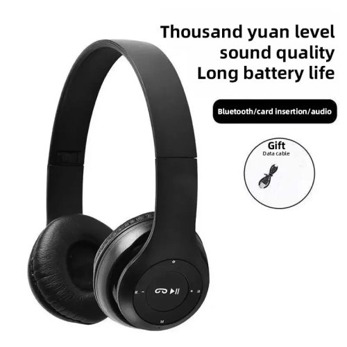 Auriculares Bluetooth inalámbricos P47 con cancelación de ruido, manos libres para iPhone, Huawei, Samsung S22