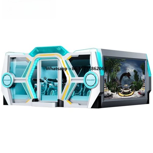 Simulateur VR 9D/7D pour arcade — Machine de jeu 5D cinéma volant / simulateur de montagnes russes