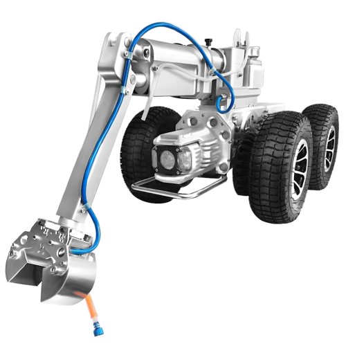 Robot de inspección para tuberías y drenajes con cámara lateral