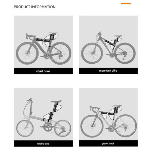Borsa triangolare per telaio impermeabile in nylon – Sacca portaoggetti per MTB e bici da strada