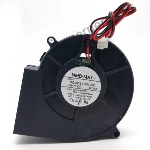 NMB‑MAT BG0903-B054-000 (9733) ventilador turbina / blower de arrefecimento 24V DC 0,64A