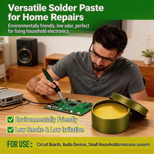 Rosin solder paste flux for PCB repair — paste flux for electronic circuit boards, 30g / 100g / 500g