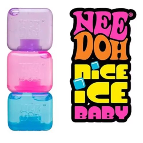 NeeDoh Nice Cube Squishy — антистресс-мяч в слепой коробке, мягкий фиджет-куб для сжатия, игрушка для снятия стресса для взрослых