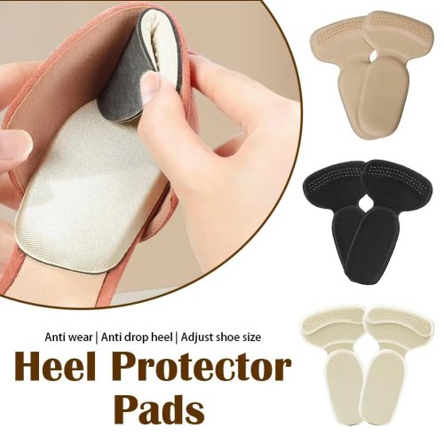 Fersenpolster für High Heels, T‑förmige Anti‑Rutsch Aufkleber, weiche Fersen‑Schoner für Damen
