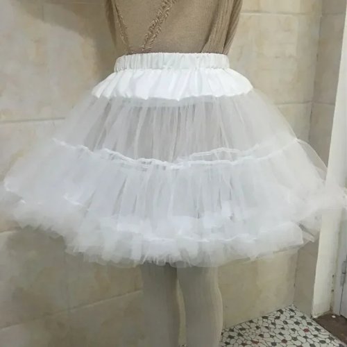 Enagua crinolina con aro tipo petticoat para dar volumen a vestidos de novia y cosplay