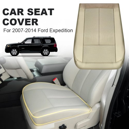 Ford Expedition용 통기성 마이크로파이버 가죽 운전석 하부 시트 커버 - 차량 인테리어 보호
