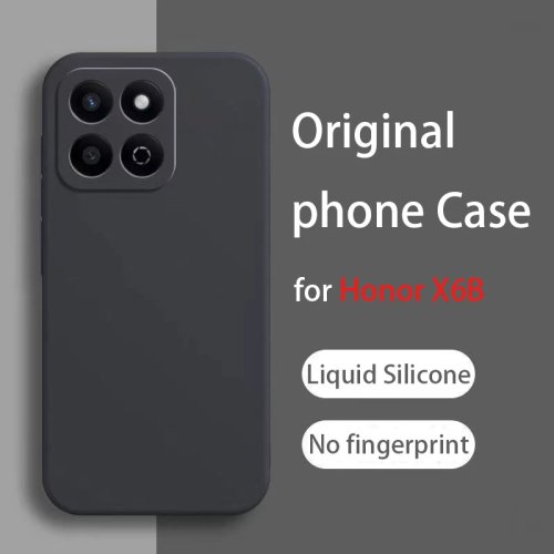 Honor X6B용 스퀘어 실리콘 소프트 케이스