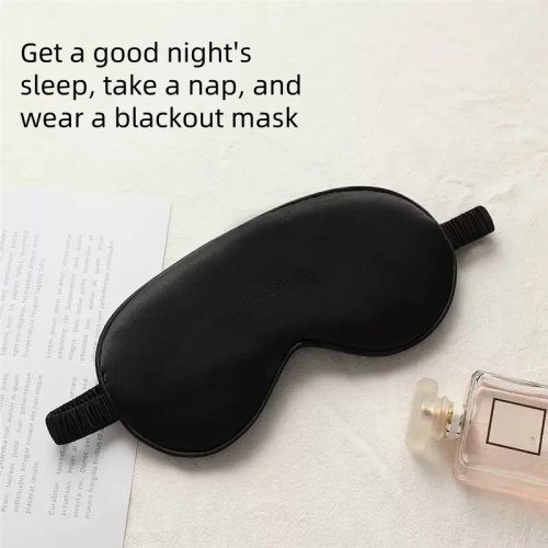 Masker mata tidur bernapas dengan tali elastis untuk travel — Nyaman untuk tidur siang, penerbangan dan tidur malam — 5 pilihan warna