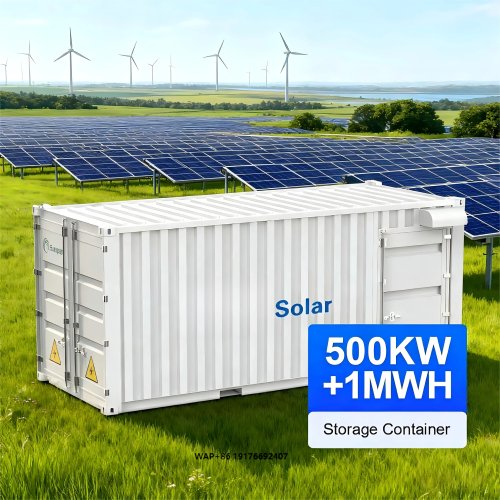 Przemysłowy system magazynowania energii słonecznej 1 MWh na bateriach litowo-jonowych w kontenerze 40 ft, chłodzenie cieczą, ochrona IP65