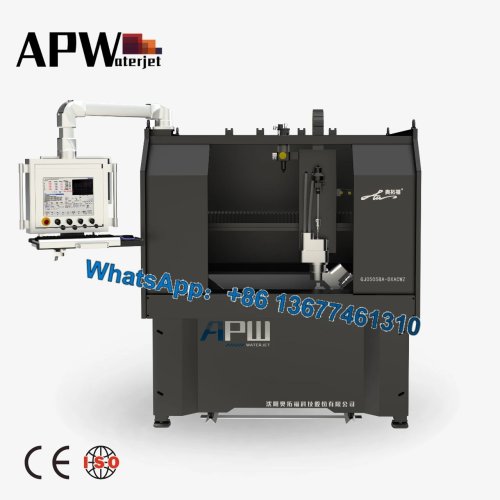 APW CNC ポータブルウォータージェット切断機 — 金属・ガラス用ウォータージェットカッター