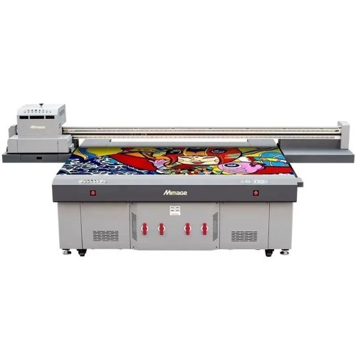 Drukarka UV LED typu flatbed Mimage z głowicami Ricoh Gen5, wysoka prędkość, płyta UV2513
