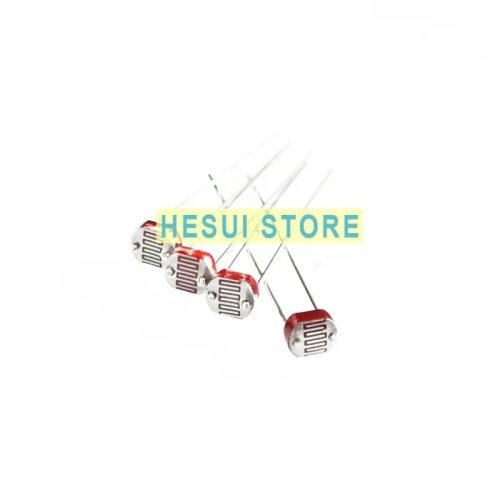 10개 LDR(광저항) 5mm 타입 5528 — 광저항(포토레지스터)