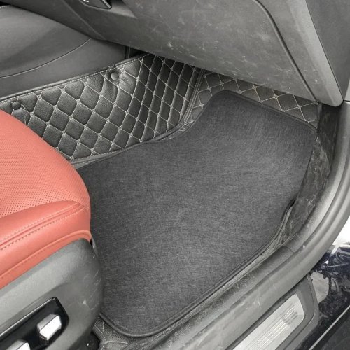 Универсальные автомобильные коврики передние и задние, ковровые для легковых/SUV/фургонов, грязе- и износостойкие