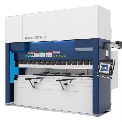 CNC гидравлический листогиб 320T 3200 мм — пресс‑тормоз для гибки стальных листов, формовка торцов для строительства