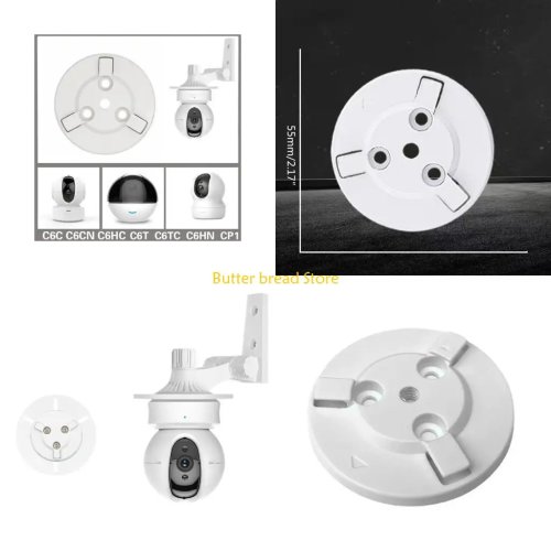 W89C Universal-Wandhalterung Basis-Set für Smart-Kameras - Kompatibel mit C6C/C6HC/C6T/C6TC/C6CN/C6HN/CP1/XP1, einfache Montage
