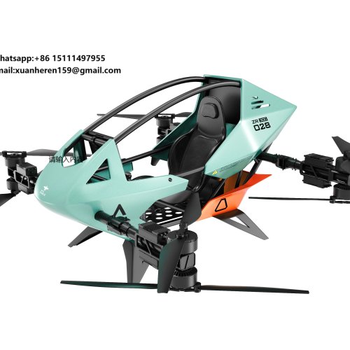 ZR200 Digital Eagle — طائرة VTOL مأهولة بجناح ثابت للاستخدام الشخصي مع كاميرا 1080p وتصميم خفيف الوزن