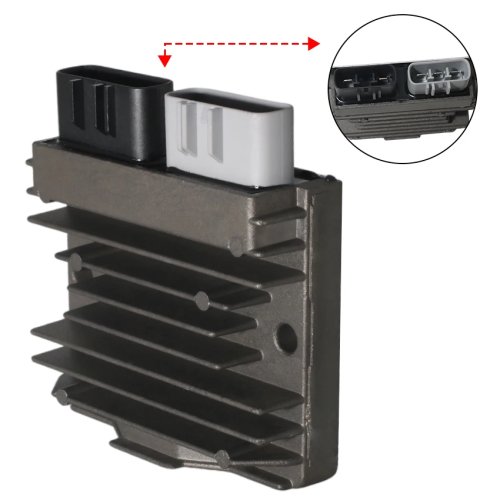 Regulator/Rectifier 12V untuk Can‑Am Ryker (STD 600 / Rally 900 / ACE) 2019–2021, dengan konektor