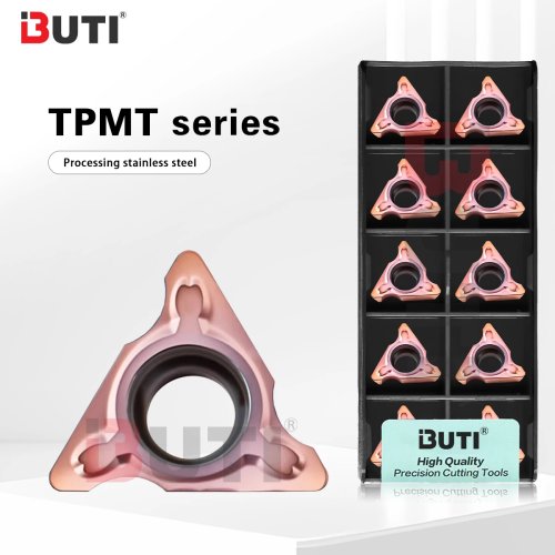 Пневматический инструмент для снятия фаски для токарного станка CNC TPMT080204/TPMT080204R1.5 — сменные пластины для нержавеющей стали
