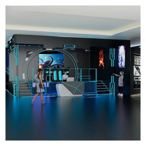 Simulator Bioskop VR Immersif 5D/9D/12D — Wahana Roller Coaster & Penerbangan Indoor, Bisa Dikustomisasi (Model 2027)