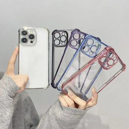 Softcase silikon untuk OPPO Realme 9 / Realme 9 Pro+ dengan airbag di sudut – anti jatuh, pelindung tahan guncang