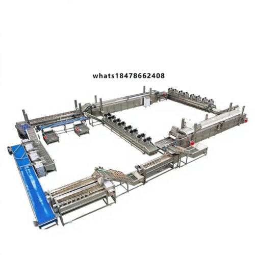 Dây chuyền sản xuất khoai tây chiên Long Kun — công suất đến 3000 kg/giờ cho khoai tây chiên cỡ lớn