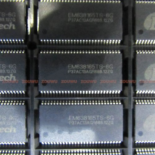 IC memori EM638165TS-6G (EM638165) SOP54 DRAM - paket 10–50 pcs - 100% asli