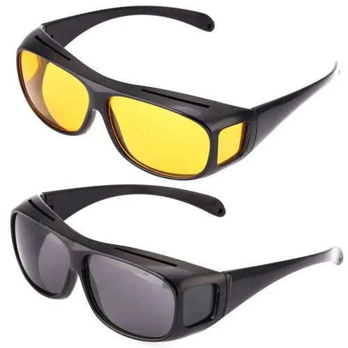 Night Vision Driving Sunglasses — Unisex Car Glasses, UV Protection & Anti-Glare