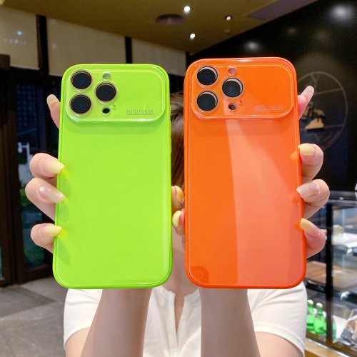 Case iPhone candy‑paint mewah berkilau dengan bumper anti‑shock untuk iPhone 12/13/14/15/16/17 Pro Max