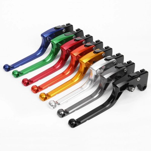Palancas de freno y embrague ergonómicas 7/8\" (22 mm) Shorty para Ducati Hypermotard 821SP 2013-2015 / 939SP 2016-2017 - compatible con protectores de manos