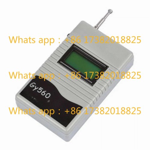 Contador de frecuencia GY560 para radios bidireccionales, 50 MHz–2.4 GHz, display LCD 7 dígitos con medidor de señal