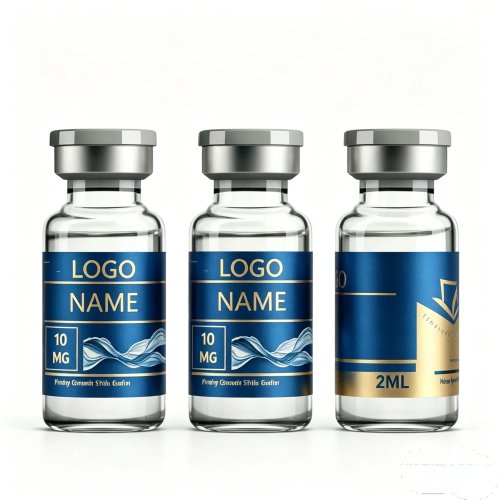 Individuelle, wasserfeste Vinyl-Etiketten für 3 ml/10 ml/20 ml Fläschchen – Aufkleber mit passenden Papierboxen