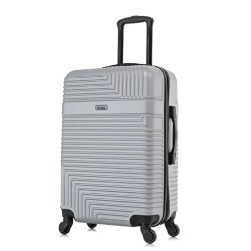 RESIIENCE Hartschalen-Trolley mit Spinner-Rollen – leicht, robust, mittelgroßer, geräumiger Koffer mit Teleskopgriff