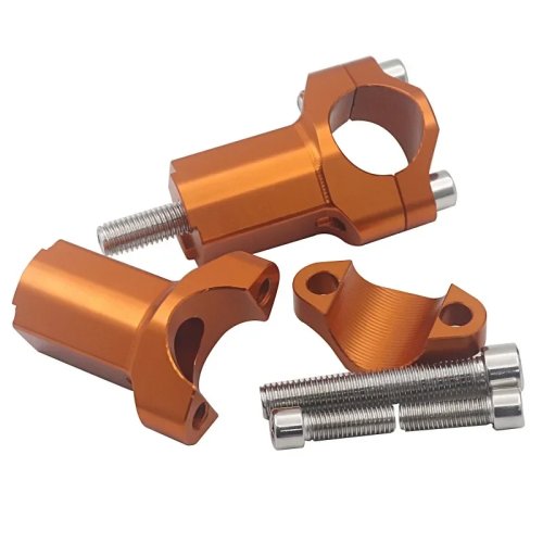 แคลมป์ยกแฮนด์ CNC ขนาด 28 มม. สำหรับ Husqvarna TC/FC/TE/FE 125–501cc (2009–2022) และ KTM EXC/SX/SXF/XC/XCF/XCW